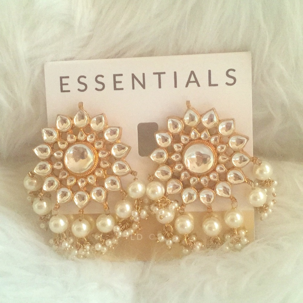 Traditional Indian earrings. Near been used.